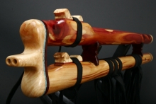 Eastern Red Cedar Native American Flute, Minor, Low D-3, #D28Ka